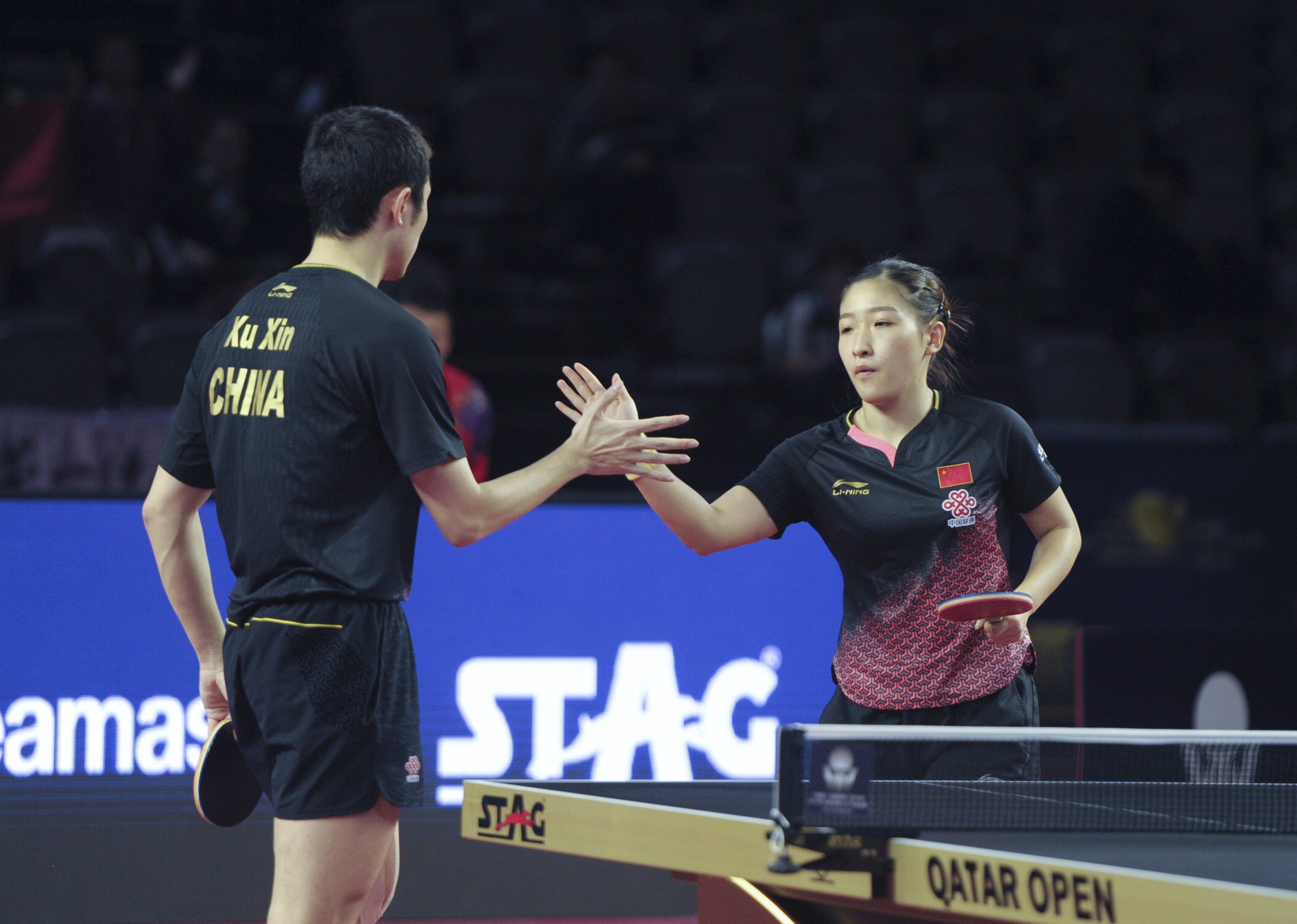 奥地利队横扫瑞典队，许昕带队取胜