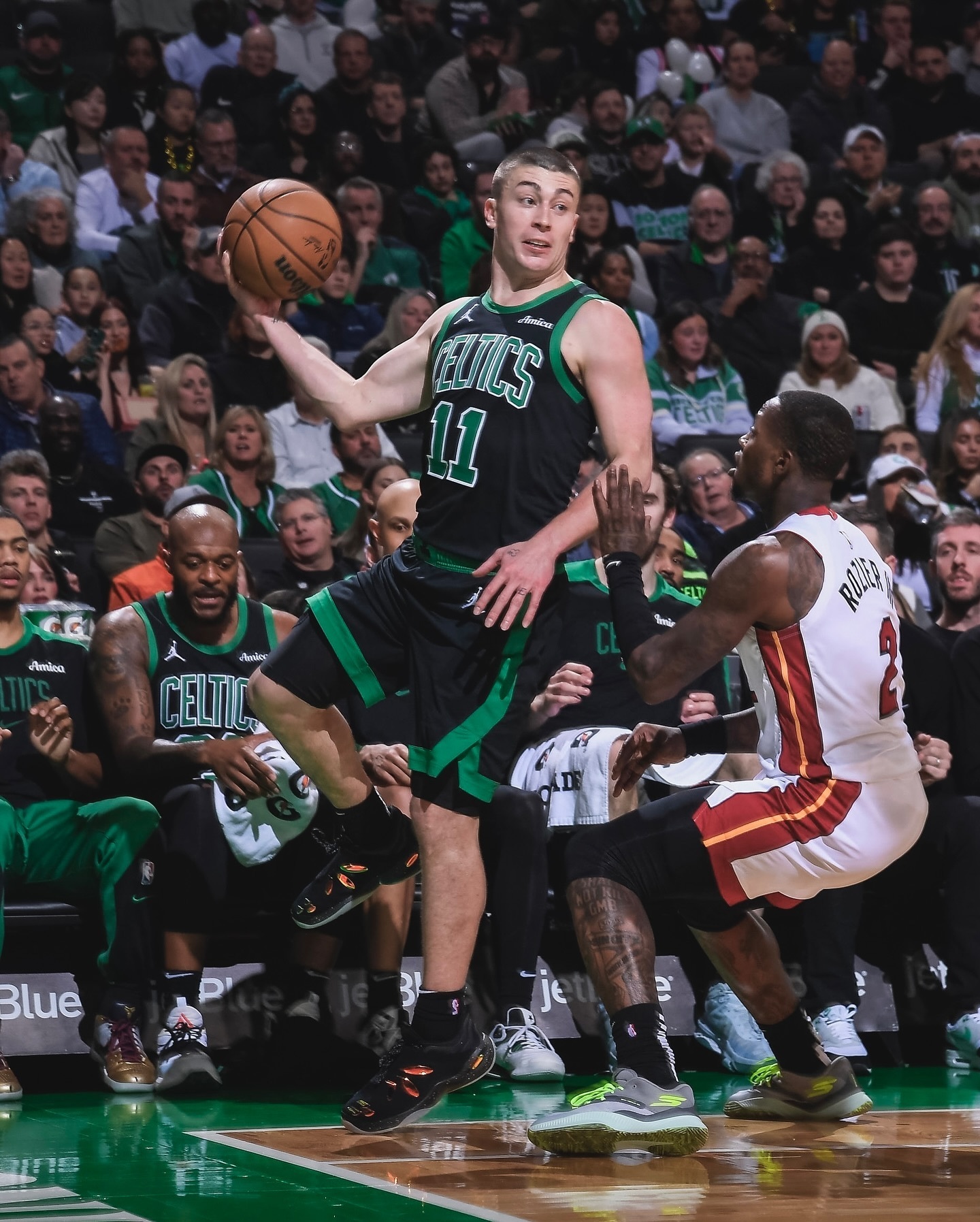 凯尔特人爆冷热火，锡安统治全场