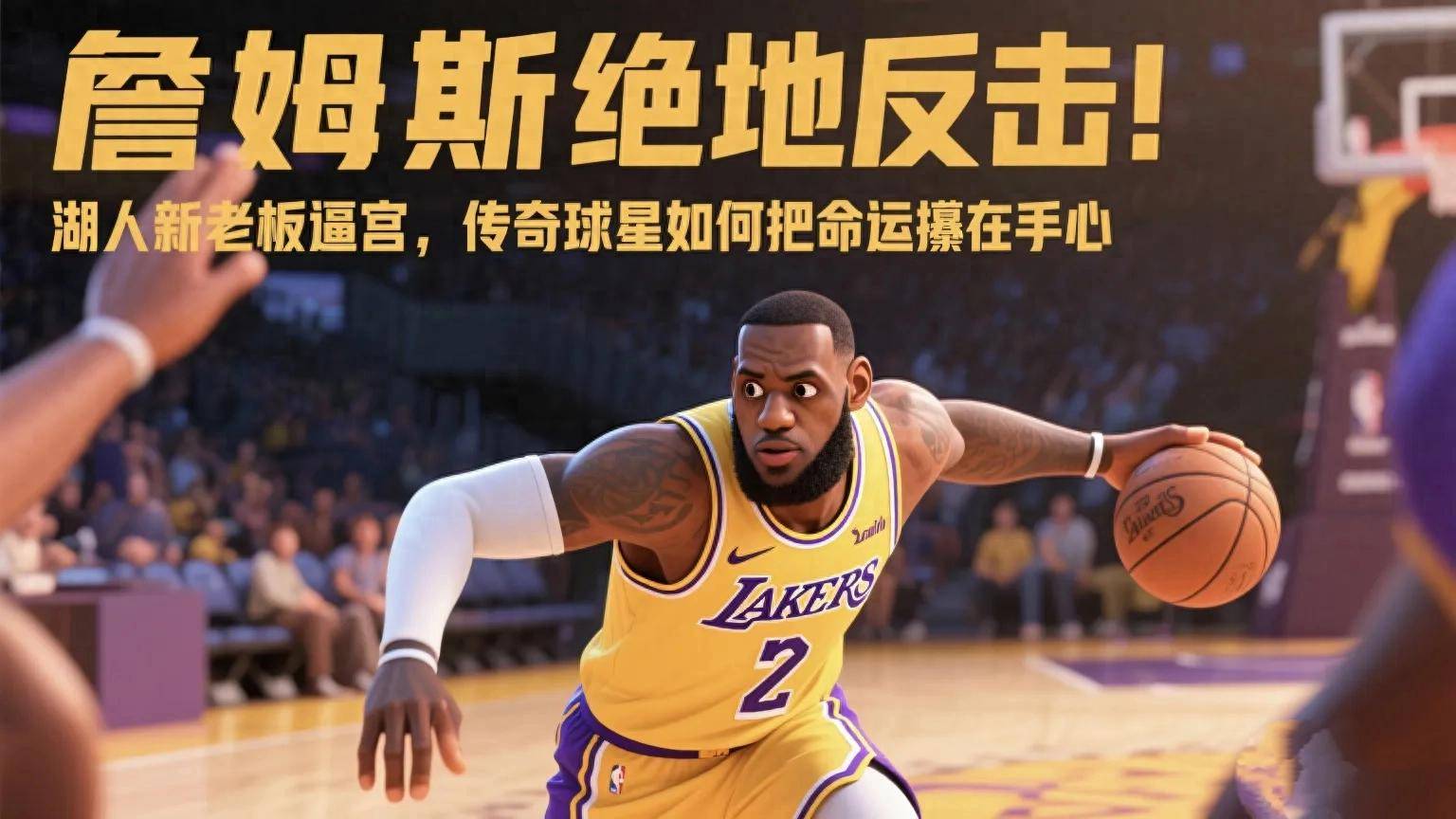 西班牙男篮绝地反击湖人，詹姆斯惊艳世界