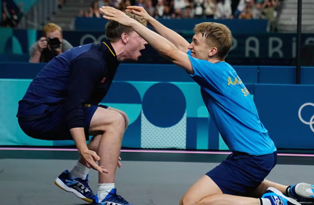 葡萄牙队碾压瑞典队，张本智和高光表现